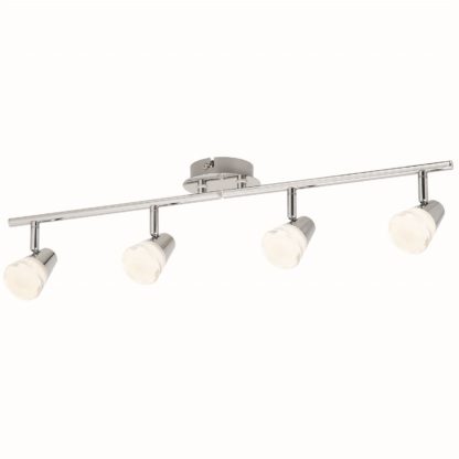 An Image of Rhea 4 Lamp Spotlight, Bar, Polished Chrome