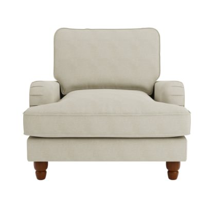 An Image of Beatrice Fabric Armchair Charcoal