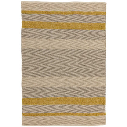 An Image of Fields Rug, Mustard