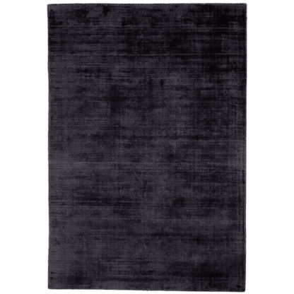 An Image of Tyde Hand Woven Rug, Charcoal