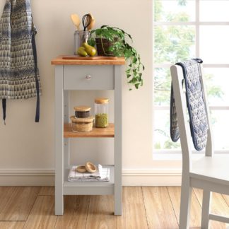 An Image of Bromley Kitchen Trolley Grey