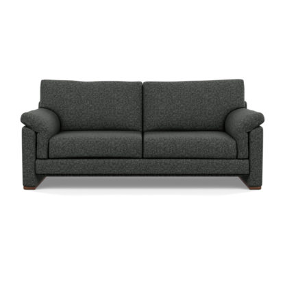 An Image of Heal's Paris 3 Seater Sofa Brecon Charcoal Natural Feet