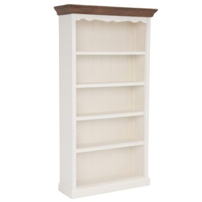 An Image of Berkshire Reclaimed Wood Medium 5 Shelf Bookcase