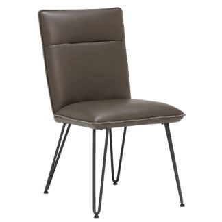 An Image of Bron Dining Chair, Anthracite