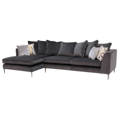 An Image of Conza Large Left Hand Facing Pillow Back Chaise Sofa