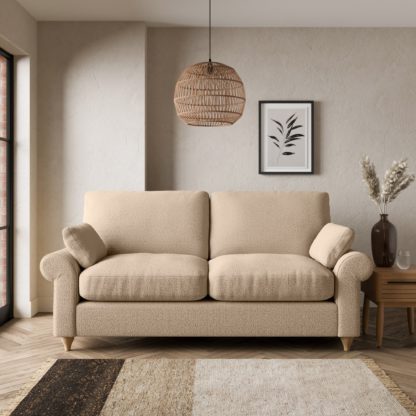 An Image of Salisbury Cosy Marl 2 Seater Sofa Bed Cosy Marl Granite