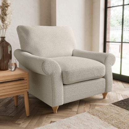 An Image of Salisbury Cosy Marl Armchair Cosy Marl Granite