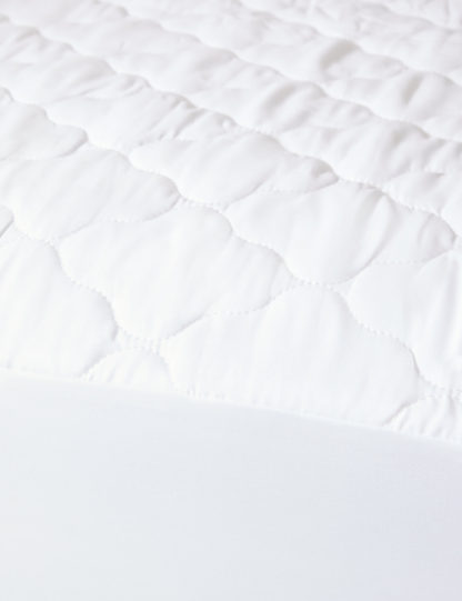 An Image of M&S Quilted Waterproof Extra Deep Mattress Protector