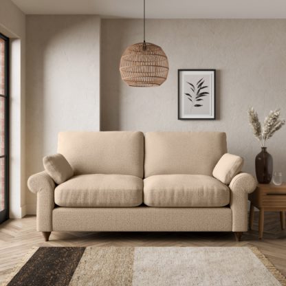 An Image of Salisbury Cosy Marl 2 Seater Sofa Bed Cosy Marl Granite