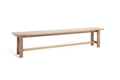 An Image of Habitat Denver Solid Wood Dining Bench - Pine