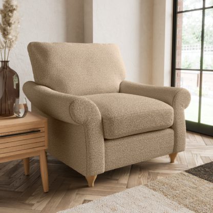 An Image of Salisbury Cosy Marl Armchair Cosy Marl Granite