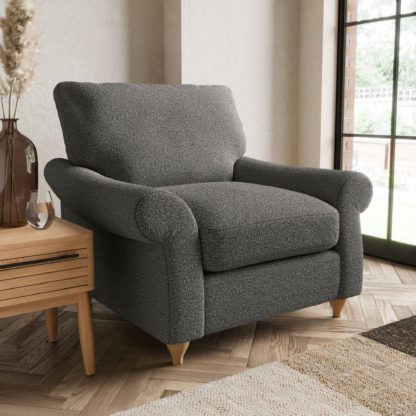 An Image of Salisbury Cosy Marl Armchair Cosy Marl Granite