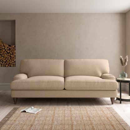 An Image of Darwin Cosy Marl 4 Seater Sofa Cosy Marl Granite