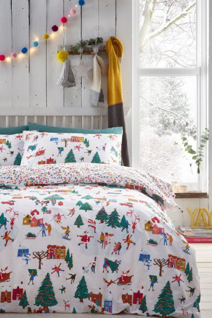 An Image of Christmas Together Super King Duvet Set