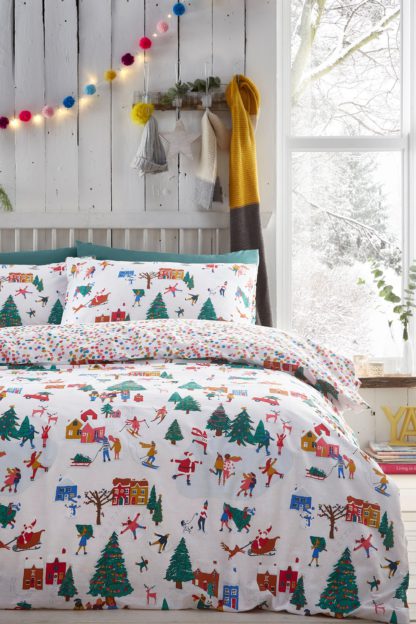 An Image of Christmas Together Super King Duvet Set