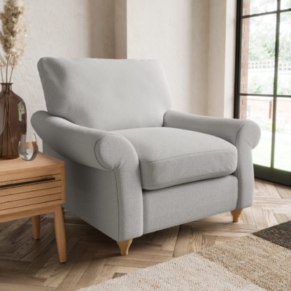 An Image of Salisbury Textured Weave Armchair Textured Weave Graphite