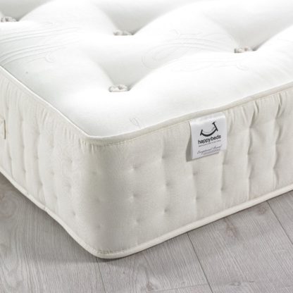 An Image of Farley 3000 Pocket Sprung Natural Fillings Mattress 2ft6 Small Single (75 x 190 cm)