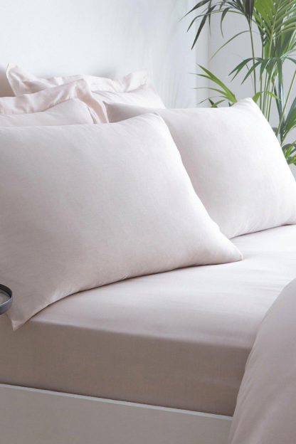 An Image of Organic Cotton King Fitted Sheet