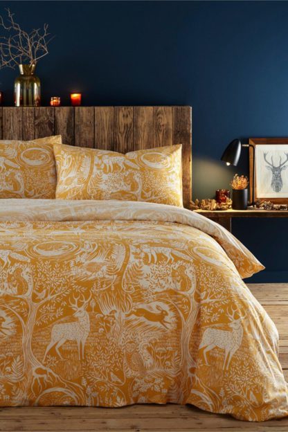 An Image of Winter Woods Single Duvet Set