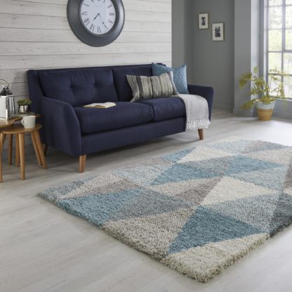 An Image of Durban Berber Rug Durban Blue