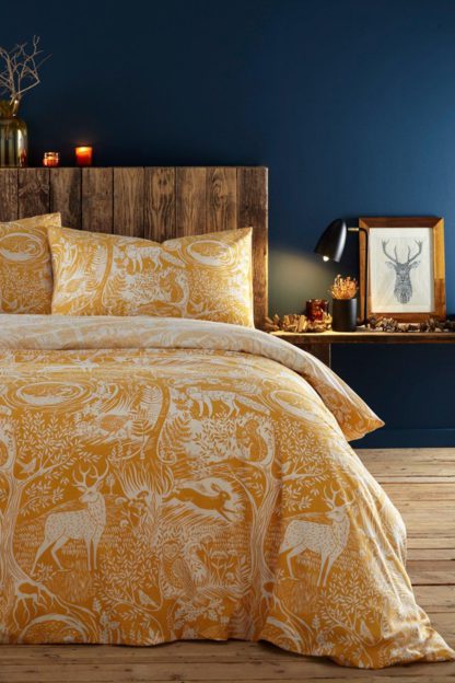 An Image of Winter Woods Single Duvet Set