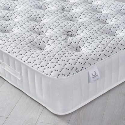 An Image of Cashmere 3000 Pocket Sprung Memory Foam Mattress 4ft6 Double (135 x 190 cm)