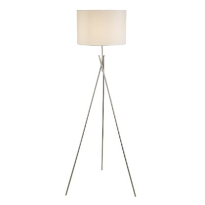 An Image of Bella Tripod Floor Lamp - White