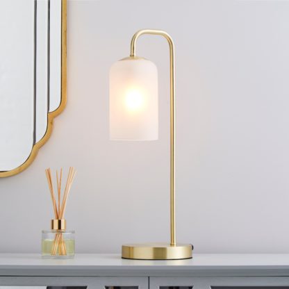 An Image of Palazzo Gold Effect Table Lamp Gold