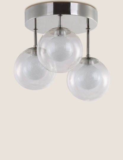 An Image of M&S Luna LED Flush Ceiling Light