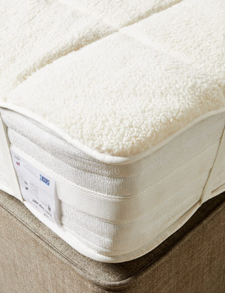 An Image of M&S Teddy Fleece Mattress Protector