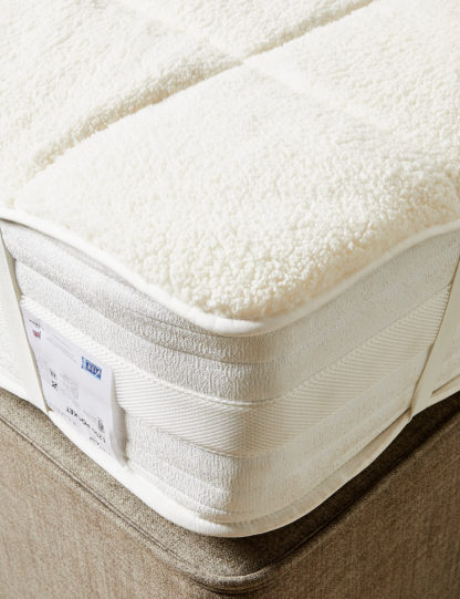 An Image of M&S Teddy Fleece Mattress Protector