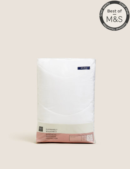 An Image of M&S Supremely Washable Mattress Protector