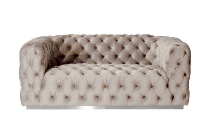 An Image of Frankfurt Two Seat Sofa – Taupe