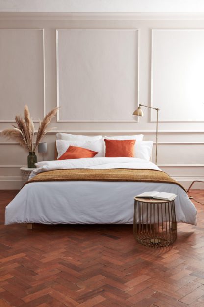 An Image of Mini Seersucker Double Duvet Set