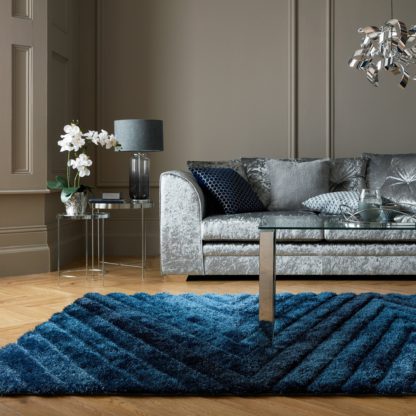 An Image of Carved Ombre Rug Carved Ombre Grey