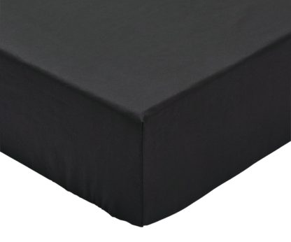 An Image of Argos Home Cotton Rich 28cm Fitted Sheet - Single