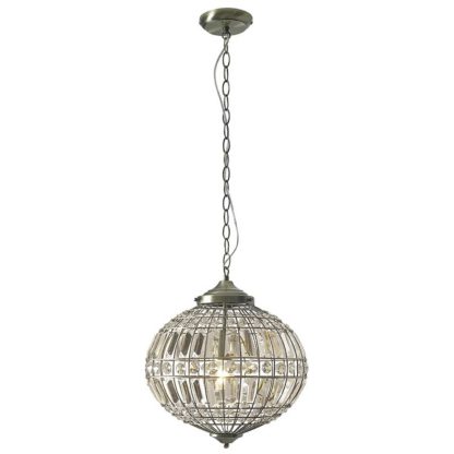 An Image of Pembroke Crystal Pendant Light