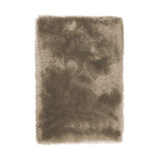 An Image of Jewel Shaggy Rug Brown