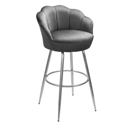 An Image of Sophia Bar Stool - Grey