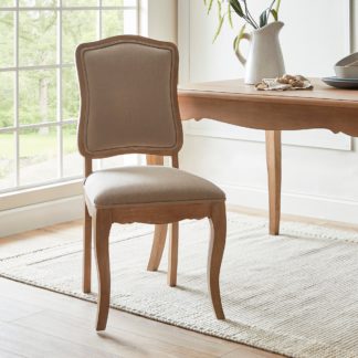 An Image of Giselle Set of 2 Dining Chairs Natural