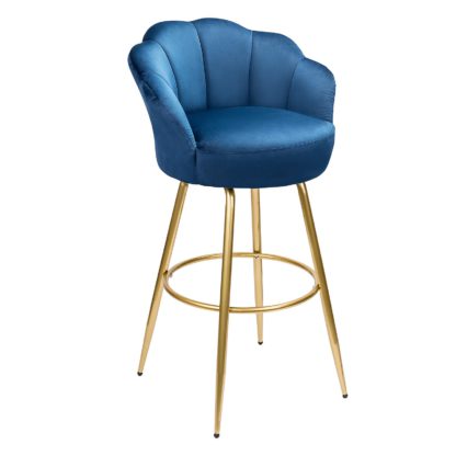 An Image of Sophia Bar Stool - Blush