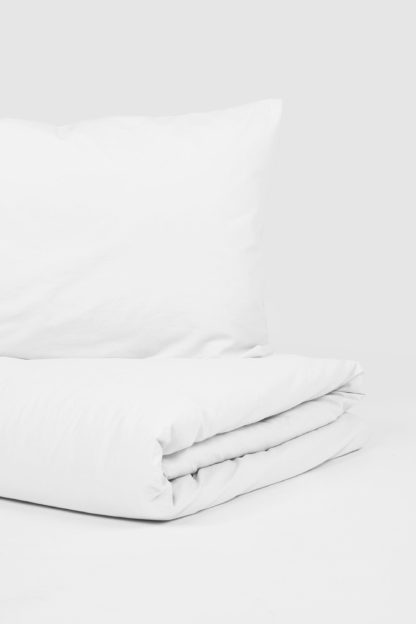 An Image of Organic Cotton Double Duvet Set