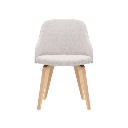 An Image of Rapallo Chair Natural Boucle Natural