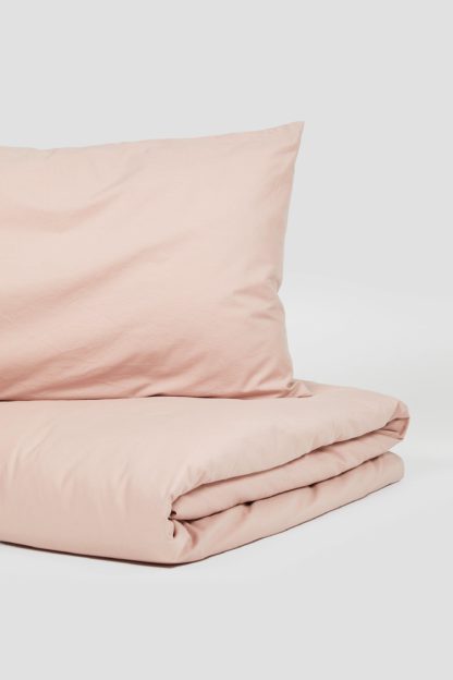 An Image of Organic Cotton Double Duvet Set