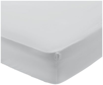 An Image of Habitat 400TC Egyptian Cotton 30cm Fitted Sheet Superking