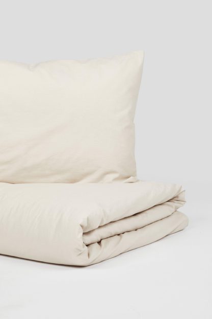 An Image of Organic Cotton Single Duvet Set