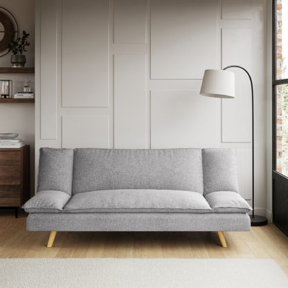 An Image of Mateo Clic Clac Sofa Bed Graphite (Grey)