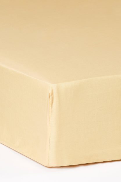 An Image of Cotton Rich Double Fitted Sheet