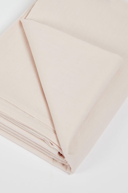 An Image of Cotton Rich Double Flat Sheet