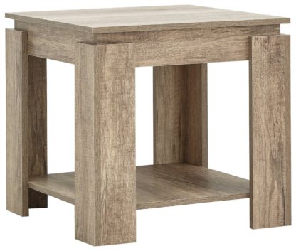 An Image of Canyon Lamp Table - Oak